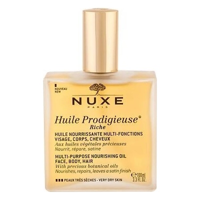 NUXE Huile Prodigieuse Riche Multi-Purpose Oil multifunkční olej pro suchou pokožku a vlasy 100 ml tester pre ženy