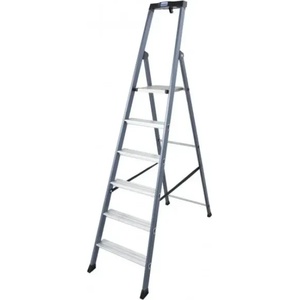 KRAUSE Алуминиева домакинска стълба KRAUSE SePro S 5+1/ 125 см (06124203)