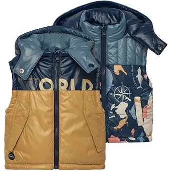 BOBOLI Анорак Boboli Reversible parka - Beige / Blue (Wheat)