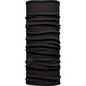 Buff Детски шал Buff Kid's Lightweight Merino Wool Tube scarf - Solid Black - размер One Size (203-1819-0411)