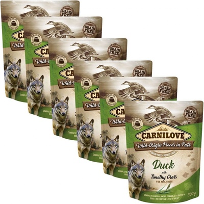Carnilove Duck & timothy grass 6 x 300 g