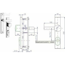 Rostex R1 – Kn PZ – 72 mm chrom