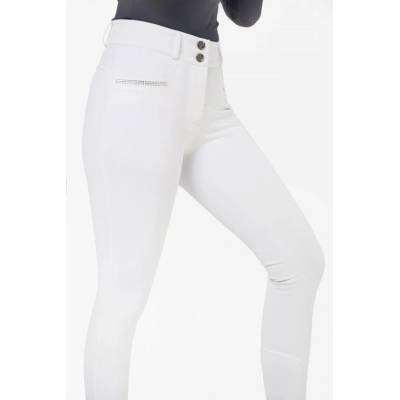 Fleur de lys Rajtky dámske jazdecké Maple kolenný grip biela