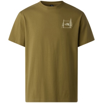 The North Face Camping Relaxed Short Sleeve Tee-Graph Размер: L / Цвят: бежов