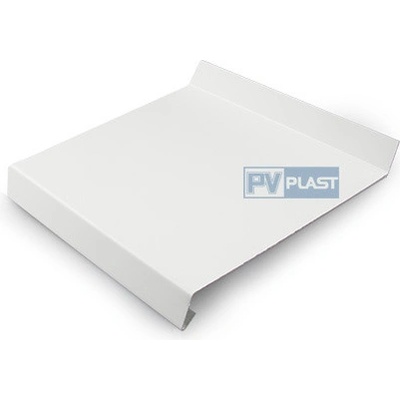 PV Plast venkovní hliníkový parapet ohýbaný 1,4 mm 50 mm – Zbozi.Blesk.cz