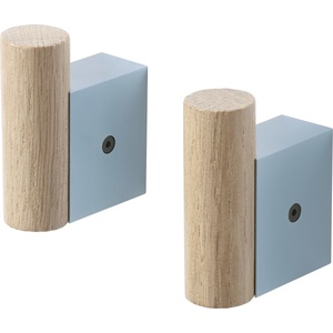 Muuto Куки за стена Attach бледосини 2 бр (12354)