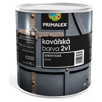 PRIMALEX KOVÁČSKA FARBA 2v1 2,5L čierna