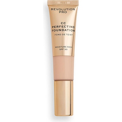 Makeup Revolution London Revolution PRO CC Perfecting SPF30 hydratační a ochranný make-up F0.1 26 ml