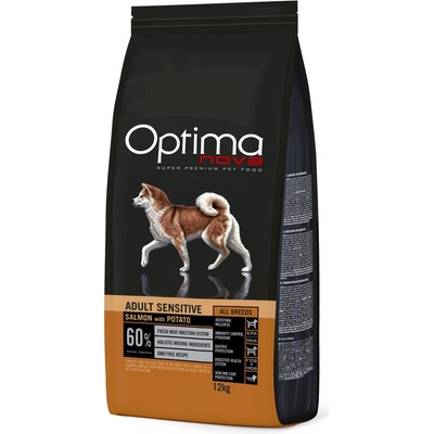 OPTIMAnova dog Adult SENSITIVE Grain Free Salmon 12 kg
