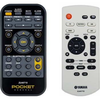 GENERAL Yamaha zu40710 - дистанционно управление дубликат (zu40710)