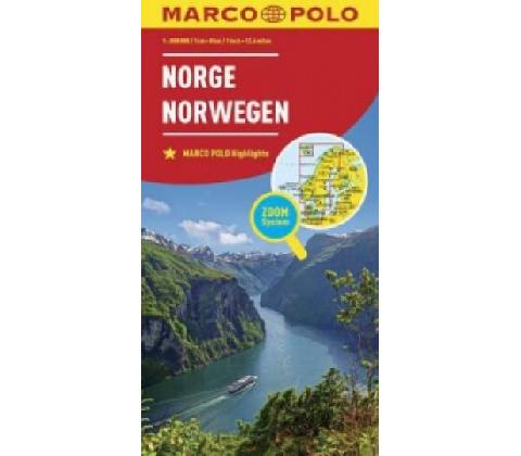 Norsko mapa ZoomSystem
