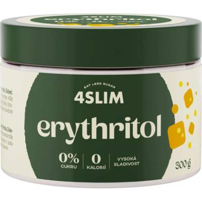 4Slim Sladidlo Erythritol prášek 300 g