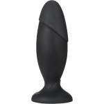 Anal Adventures Platinum Rocket - голям анален плъг - черен