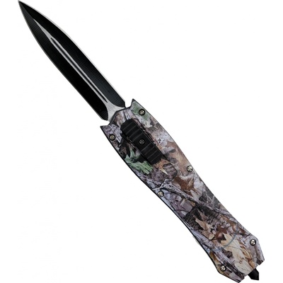 Kandar Čelně vystřelovací OTF nůž "HUNT CAMO" s pouzdrem!