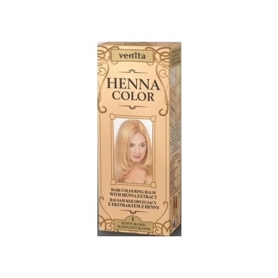 Venita Henna Color barvící balzám na vlasy 1 Sunny Blond 75 ml