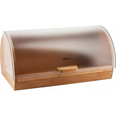 Chlebník jednodílný Kinghoff béžový dřevěný – Zboží Mobilmania