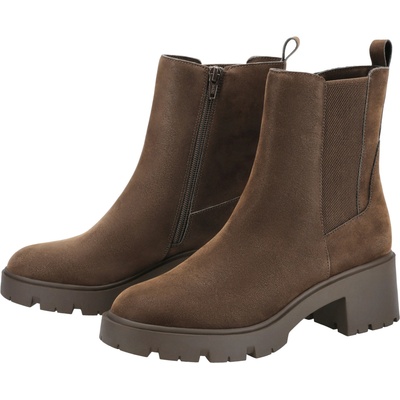 Esmara Dámská kotníková obuv hnědá – Zboží Mobilmania