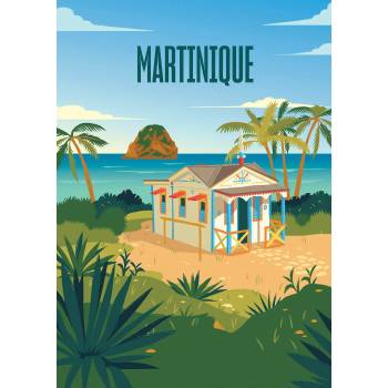 Hachette - Puzzle Martinique Escape - 500 piese