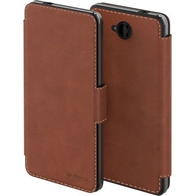 Microsoft Калъф за телефон Microsoft LUMIA 650 FLIP COVER BROWN (896 - 650FC)