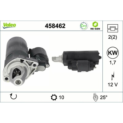 Startér VALEO 458462