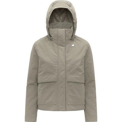 K-Way Дамско зимно яке K-Way Women's Kali Warm Cotton Nylon Winter jacket - Green Oak - размер XL (104-6214-0112)