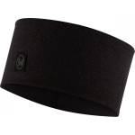 Buff Лента за глава Buff Merino Wide Headband - Solid Black - размер One Size (204-9110-0211)