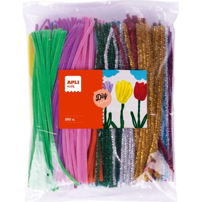 APLI modelovací drátky, Jumbo pack, 30 cm, mix barev