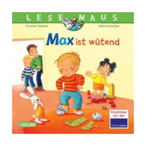 LESEMAUS 153: Max ist wütend | Sabine Kraushaar (ISBN: 9783551080332)