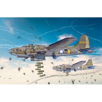 Italeri Model Kit letadlo 1487 B-17F Flying Fortress 1:72