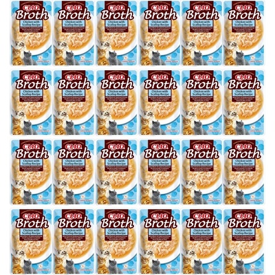 Churu Cat CIAO Broth Chicken with Scallop Recipe 40 g