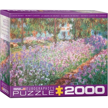 Image 1 of EUROGRAPHICS - Puzzle Monet: Monet's garden - 2 000 piese