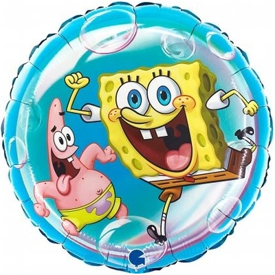GRABO Kruh SpongeBob 18" 46cm fóliový balónek nafukovací