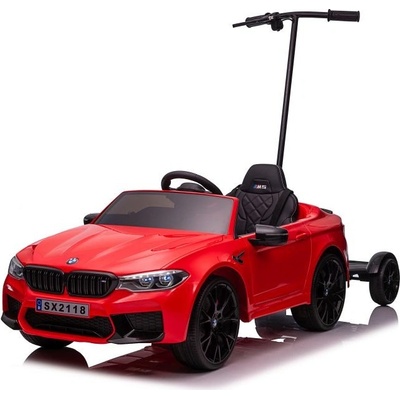 Mamido Elektrické autíčko BMW M5 s platformou lakované červené