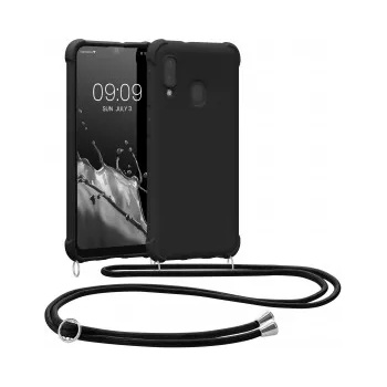 Image 1 of kwmobile Калъф за Samsung Galaxy A20e - черен