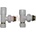 THS Thermostyle Радиаторен сет lux duo white ths 1/2"х16мм ъглов