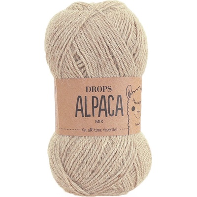 Příze DROPS Alpaca mix 2020 - světlá nugátová