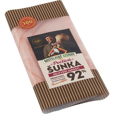 Kostelecké Uzeniny Poctivá šunka 100 g