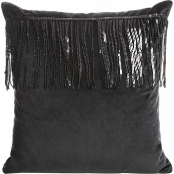 Takoy PREMIUM Zamatová JASPER s našitým dekoratívnym doplnkom s flitrami-HF-386252 45 x 45 cm