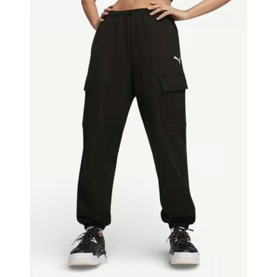 PUMA Dare To Relaxed Cargo Sweatpants Black