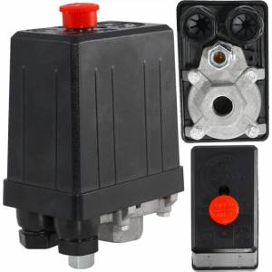 VERKE Превключвател за налягане за компресор 230V 10 bar 40684_1 (V81200)