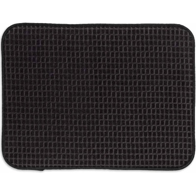 KELA Odkapávací podložka Rapida 100% polyester černá 50,0x38,0cm KL-11727