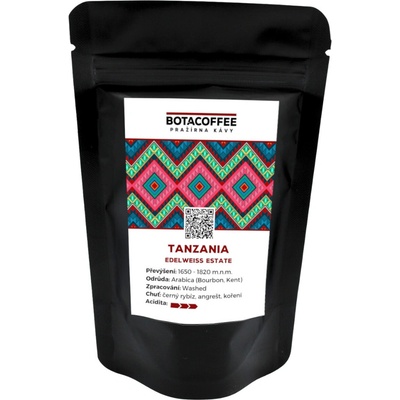 BotaCoffee Tanzania Edelweiss Estate 2025 káva 70 g