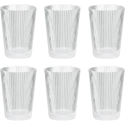 Stelton Чаша за вода PILASTRO 240 ml, комплект от 6 бр. , прозрачен, Stelton (SNX502)