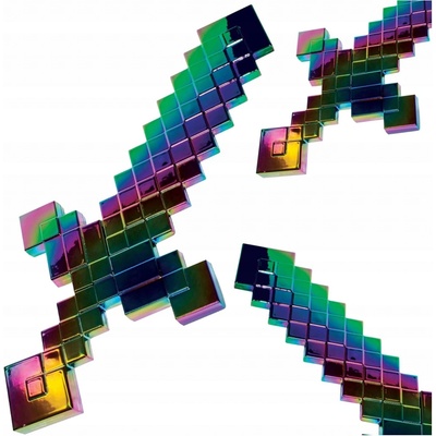 MINECRAFT NEDERIVÁTOVÝ MEČ 51 CM PRE KARNEVALOVÝ KOSTÝM 15. VÝROČIE