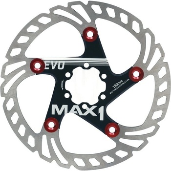 Max1 Evo 6 děr 160 mm černá
