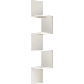 ASIR GROUP Бял стенен шкаф за книги 22x117 cm Laura - Kalune Design (956LCS2730)