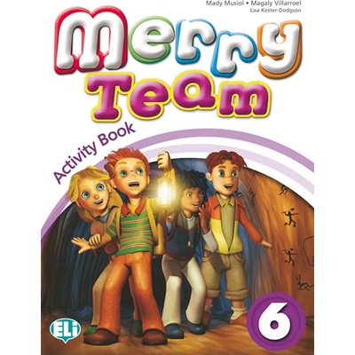 Merry Team - 6 Activity Book + Audio CD - Mady Musiol