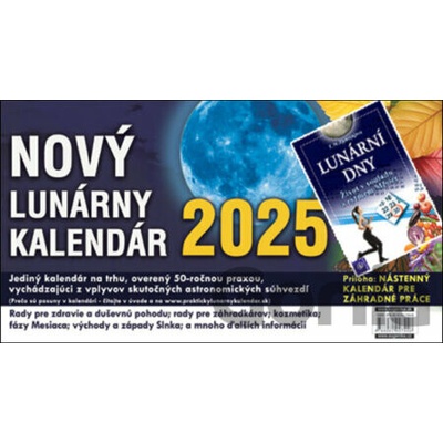 Nový Lunárny + Lunární dny Vladimír Jakubec; T. N. Zjurnjajeva 2025