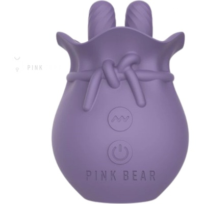 Pink Bear WhisperBuds Purple
