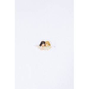 Fiorucci Тениска Angel Patch Padded Cropped T-Shirt (M01FPTSH095CJ03WH01)